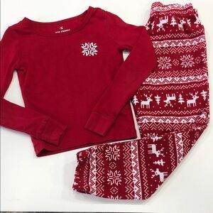 Joe Fresh Red Kids Pajama Set